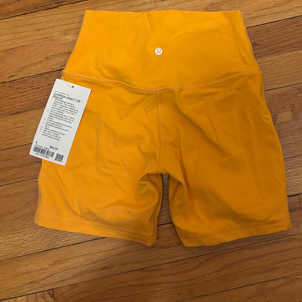 NWT Size 6 Lululemon Align HR Short 6”
